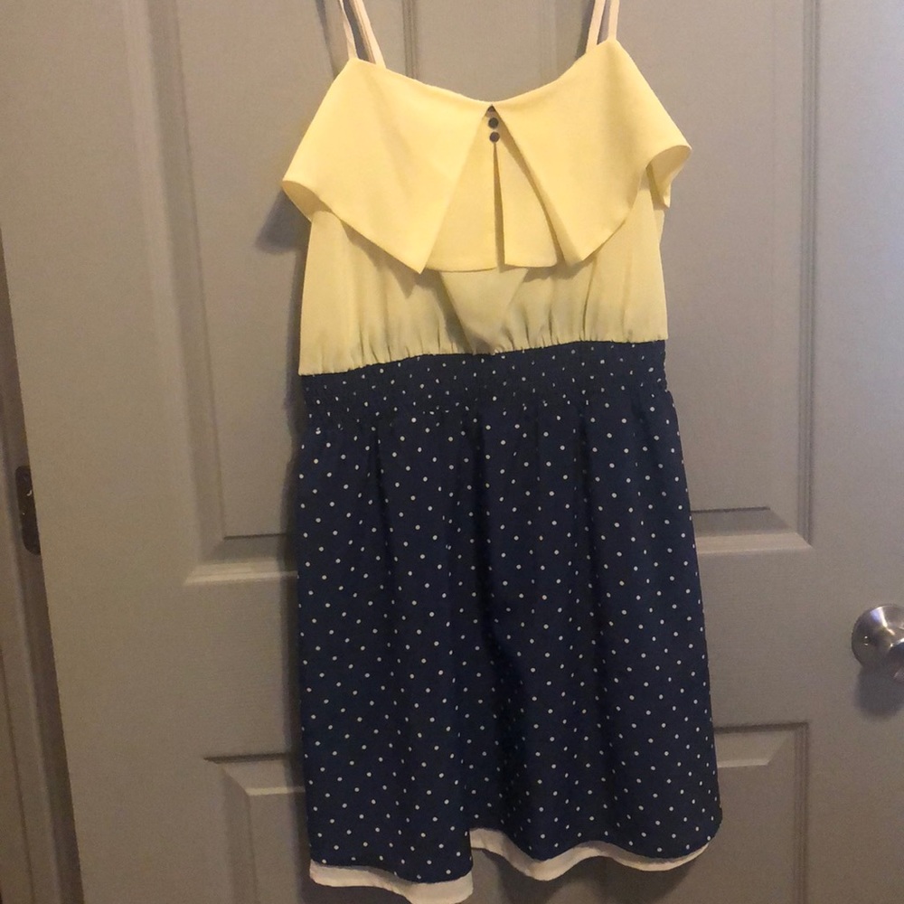 Polka dot summer dress